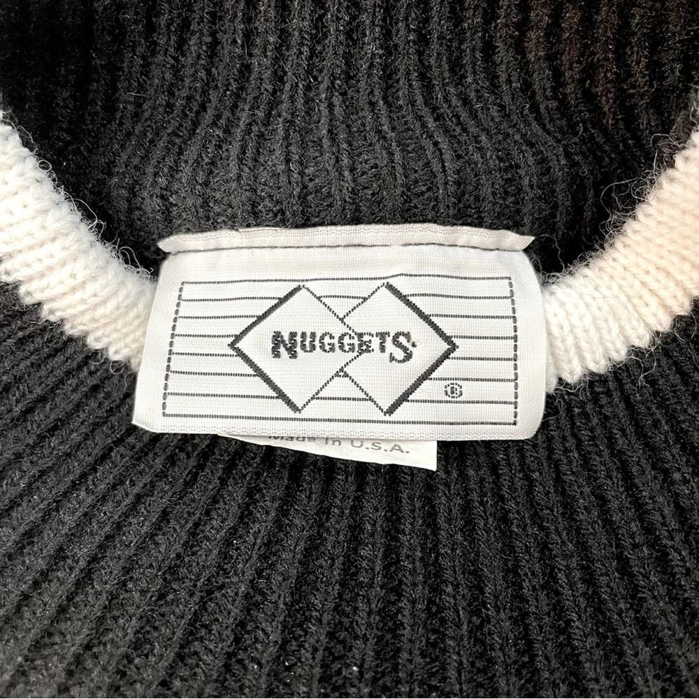 Nuggets Vintage Scottish Terrier Knit Sweater Medium - Picture 6 of 8